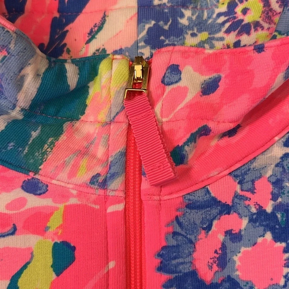 Lilly Pulitzer girls skipper popover in rainbow Soleil size large (8-10) NWOT